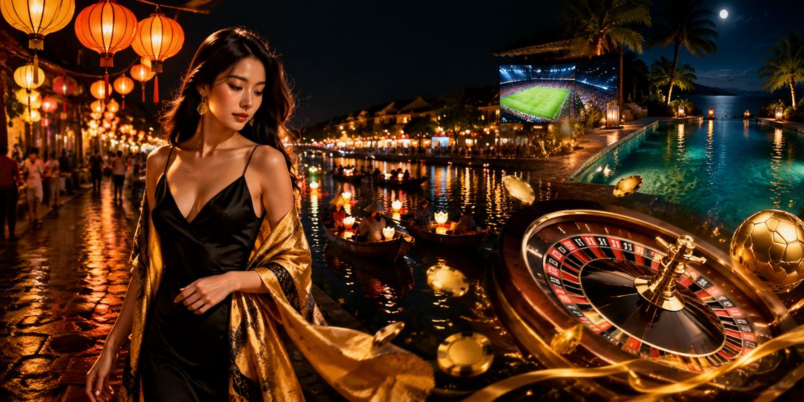 Không khí giải trí casino sống động tại Hội An về đêm