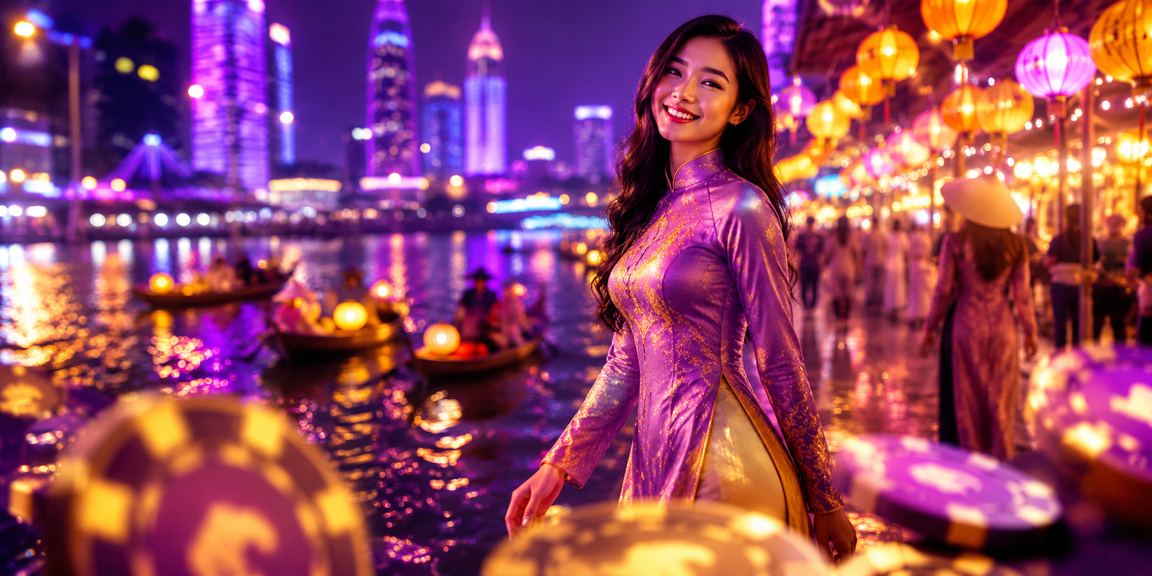 Màn hình Slot Game trên 721 được chụp tại Sài Gòn ban đêm